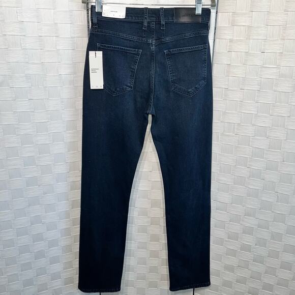 7 For All Mankind Easy Slim Jean In Sunbeam Women’s Size 28 Revolve Denim - Picture 4 of 16